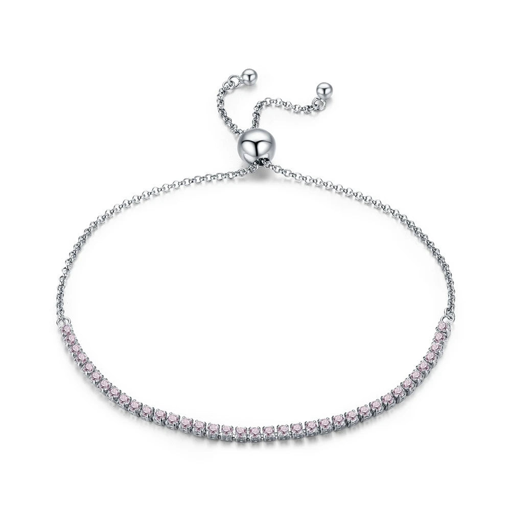 Gold Plated CZ Classic Tennis Bracelet.
